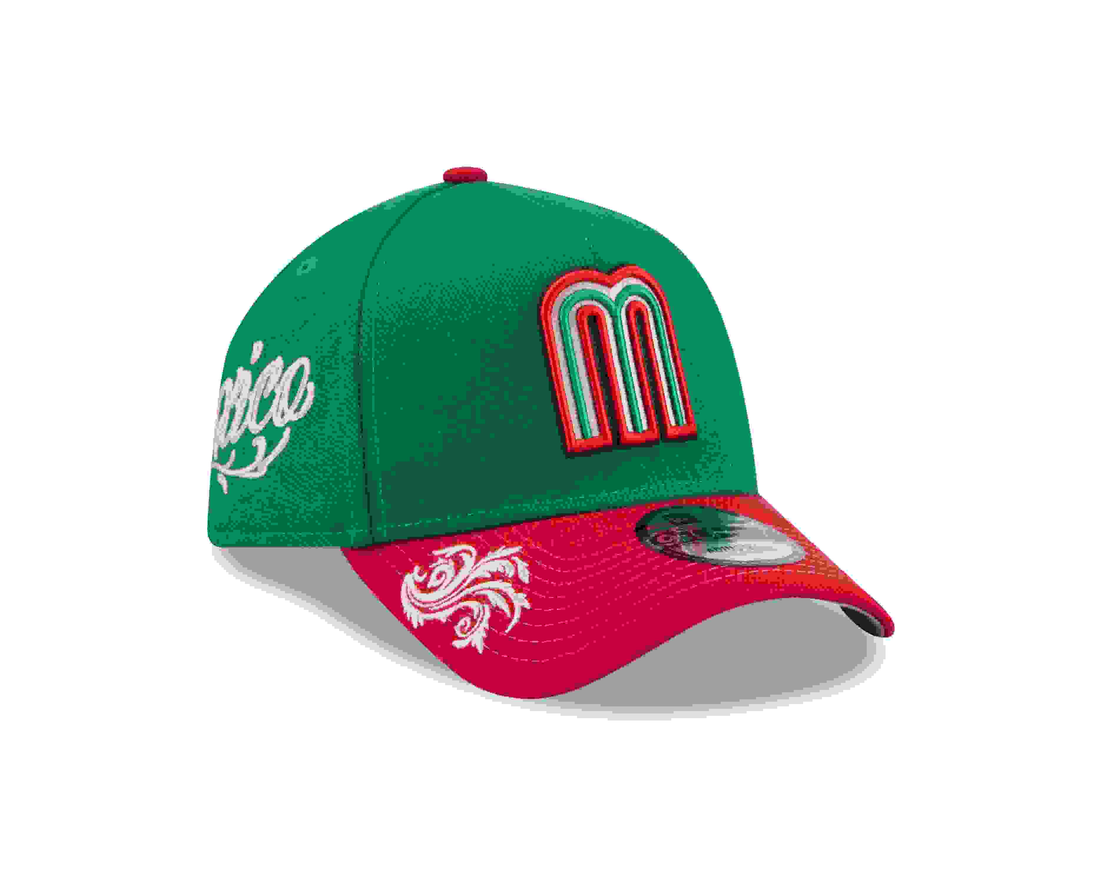New Era Mexico 9FORTY A-Frame Green Snapback Hat